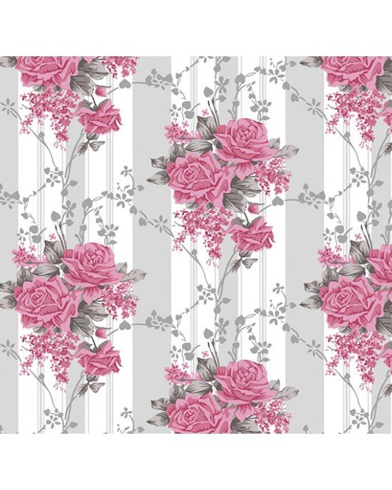 Flora cor 08 (Cinza/rosa) Flora cor 08 (Cinza/rosa)